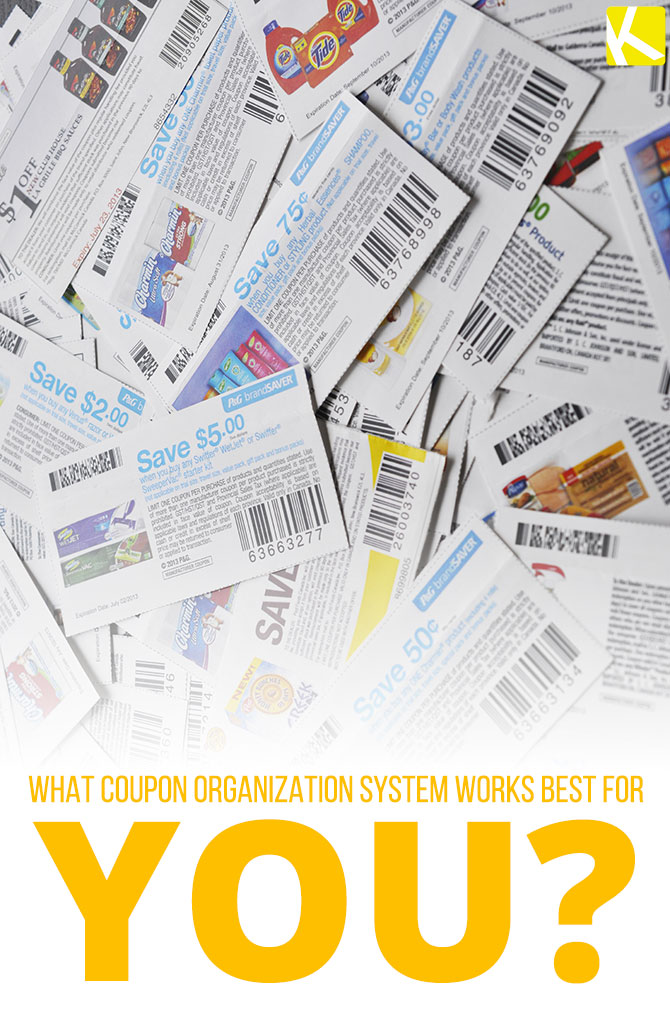 What Coupon Organization System Works Best for You?