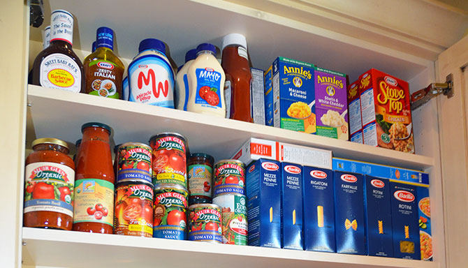 The Top 5 Ways to Organize a Stockpile When You Have No Pantry Space