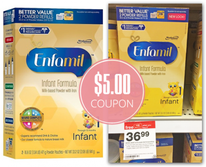 enfamil coupons target