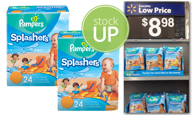 pampers splashers walmart