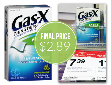 are gas x strips discontinued