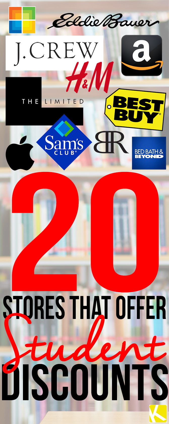 Top 20 Stores That Offer Student Discounts
