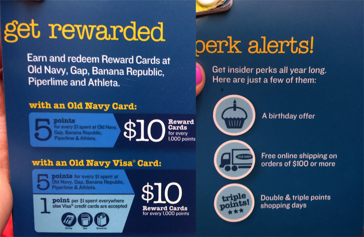 gap inc rewards