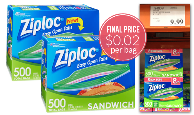 ziploc bags price