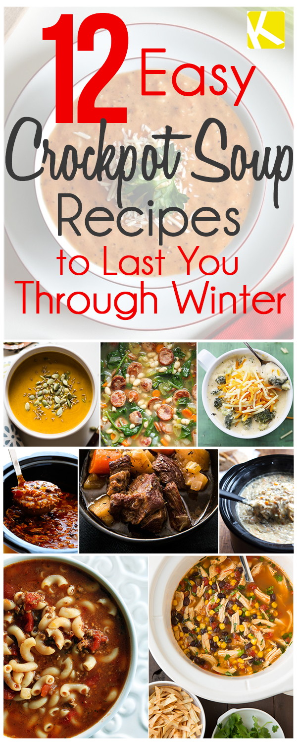 12 Easy Crock-Pot Soup Recipes You Must Try