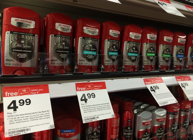 Aged Spice Deodorant, Simply just $0.72 at Emphasis! - The Krazy photo regarding Old Spice Printable Coupon called Outdated Spice Deodorant, Simply just $0.72 at Emphasis! - The Krazy
