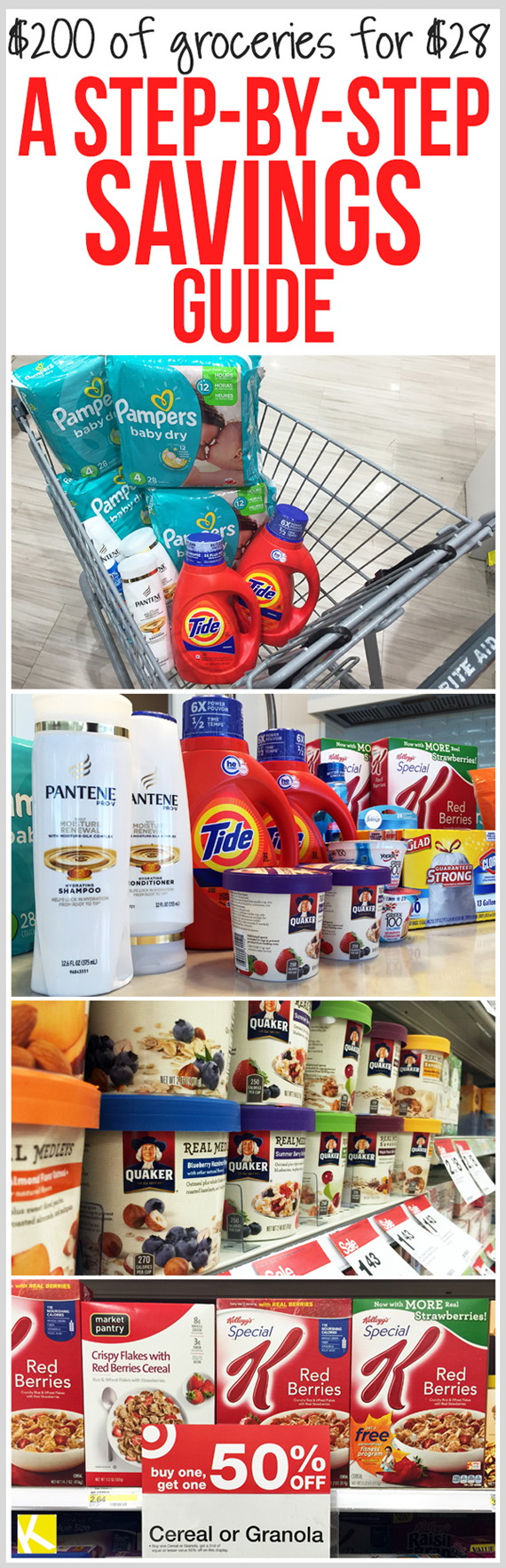 11 Ways I Saved $166.28 on My Weekly Grocery Bill