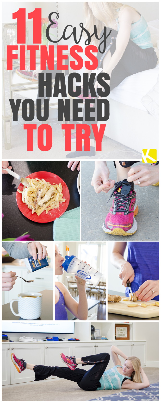 11 Easy Fitness Hacks You Need to Try