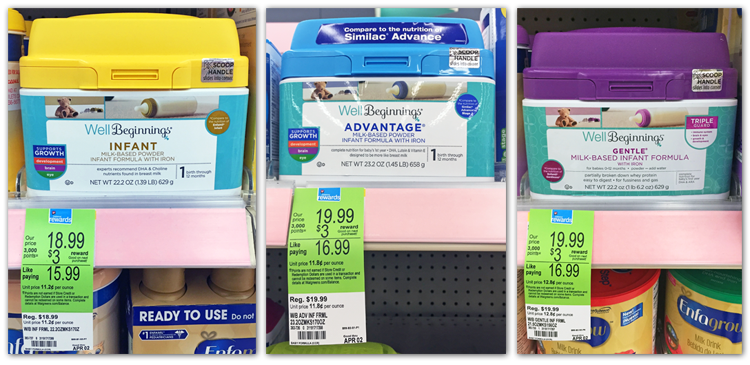 walgreens baby formula