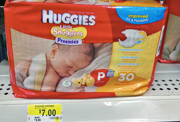 walmart huggies diapers