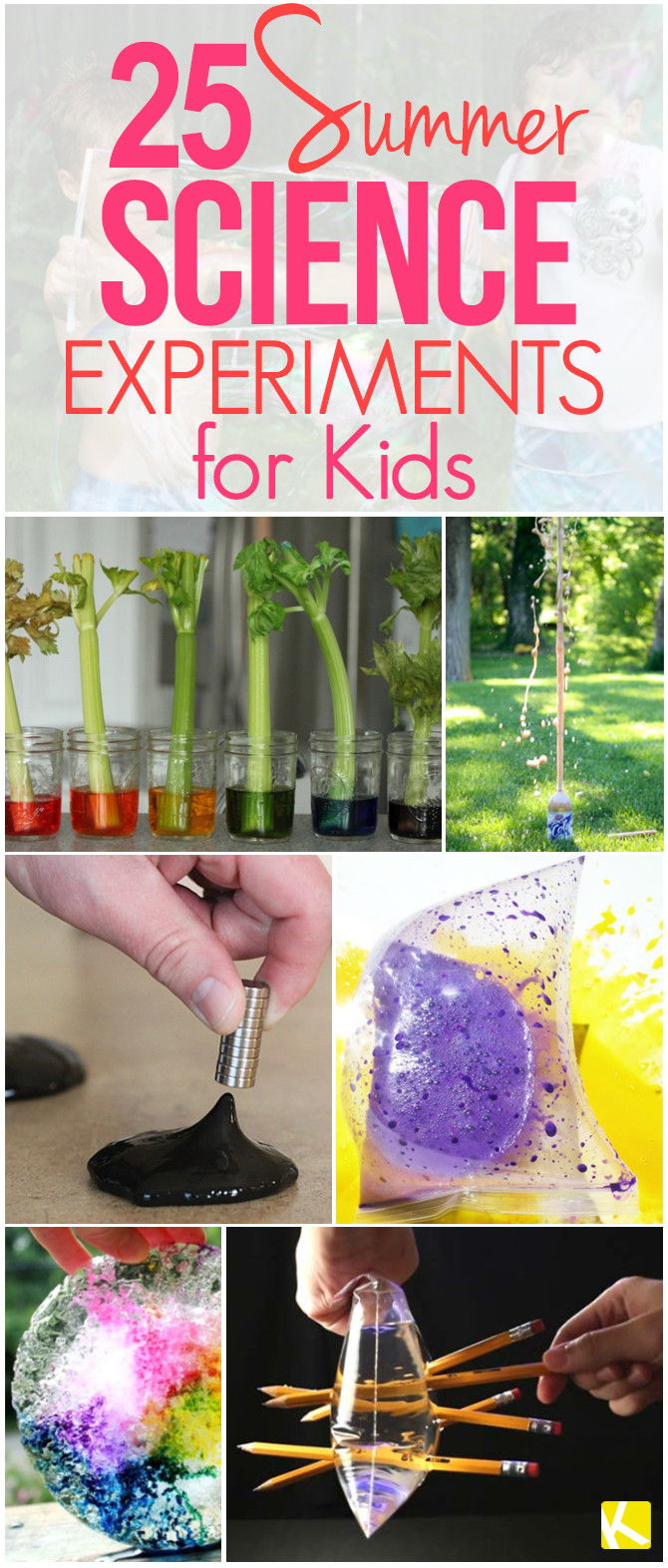24 Easy Summer Science Experiments for Kids