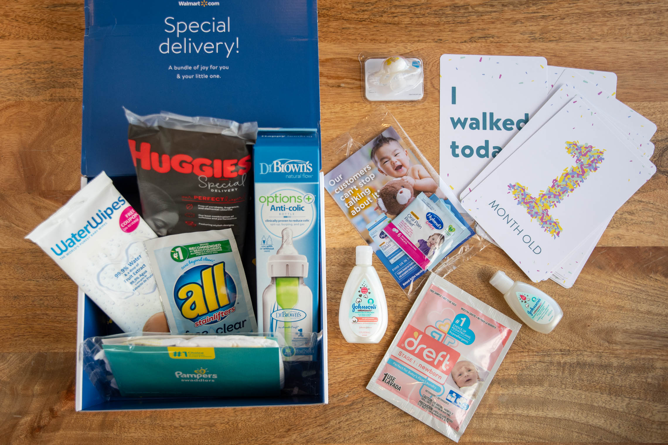 Free baby sample packages