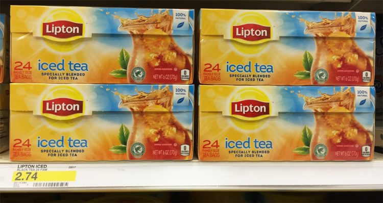 June Sales: Iced Tea