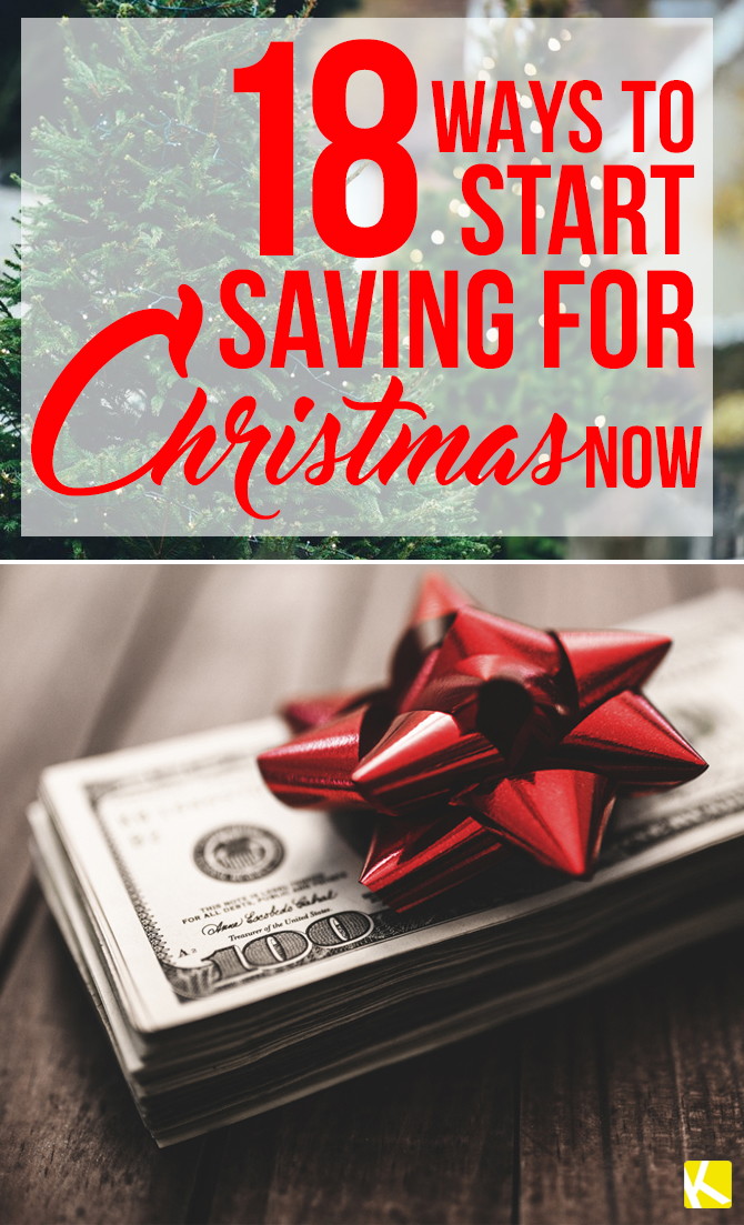 18 Ways to Start Saving for Christmas Now
