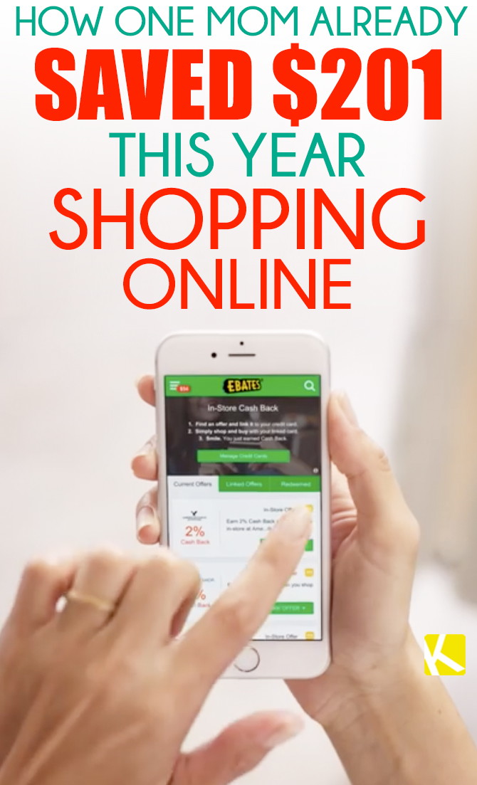 How One Mom Already Saved $201 This Year Shopping Online
