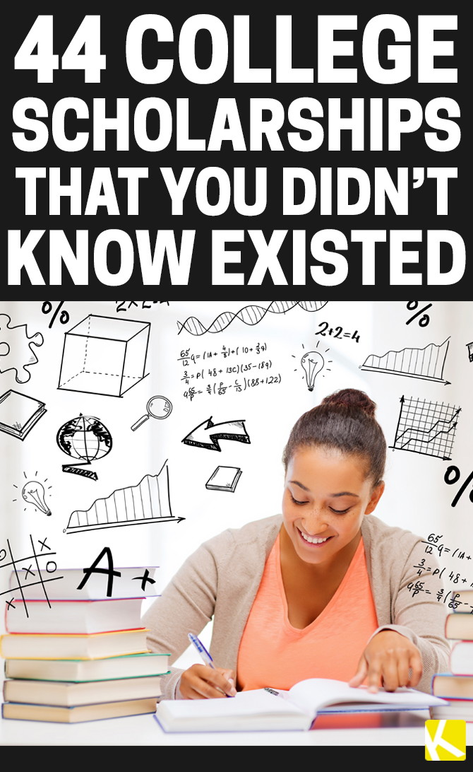 44 College Scholarships That You Didn't Know Existed