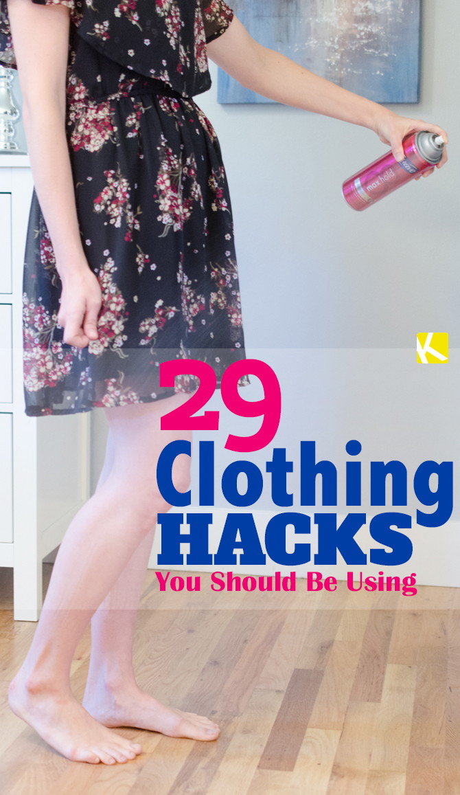 29 Clothing Hacks You Should Be Using