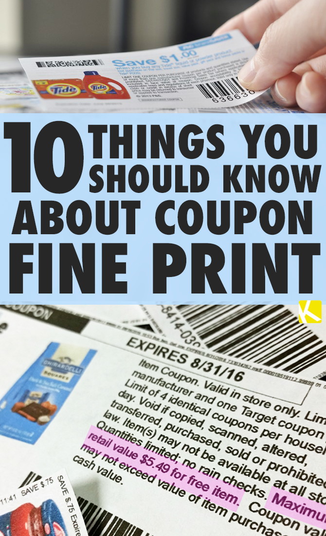 Can you use a coupon on the day it expires 10 Things You Should Know About Coupon Fine Print The Krazy Coupon Lady