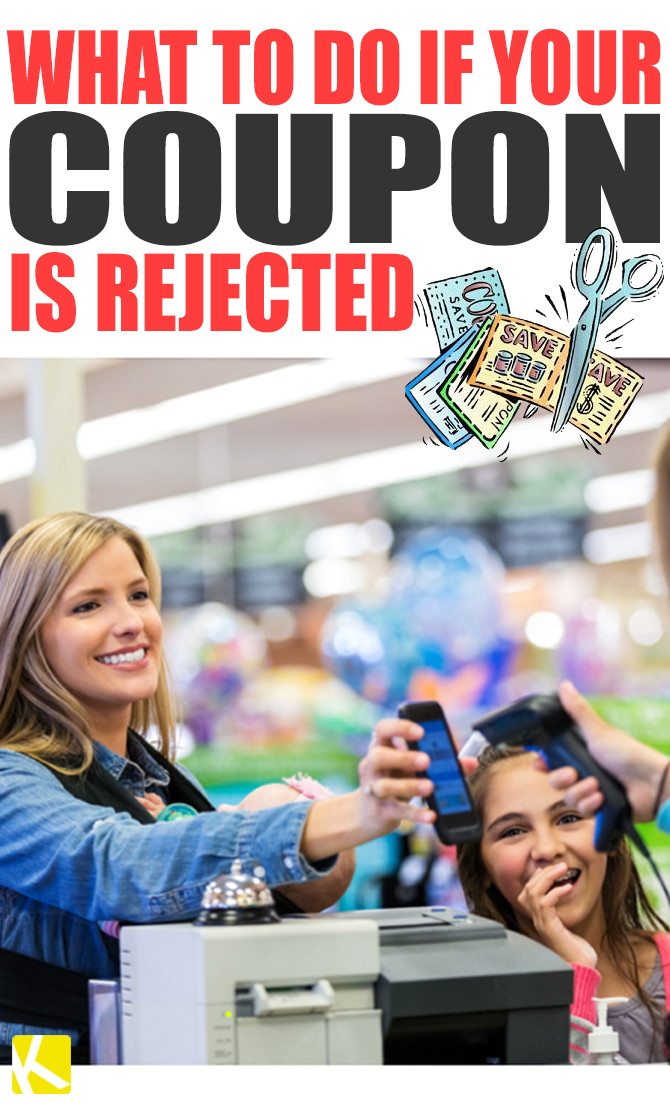 What to Do if Your Coupon Is Rejected