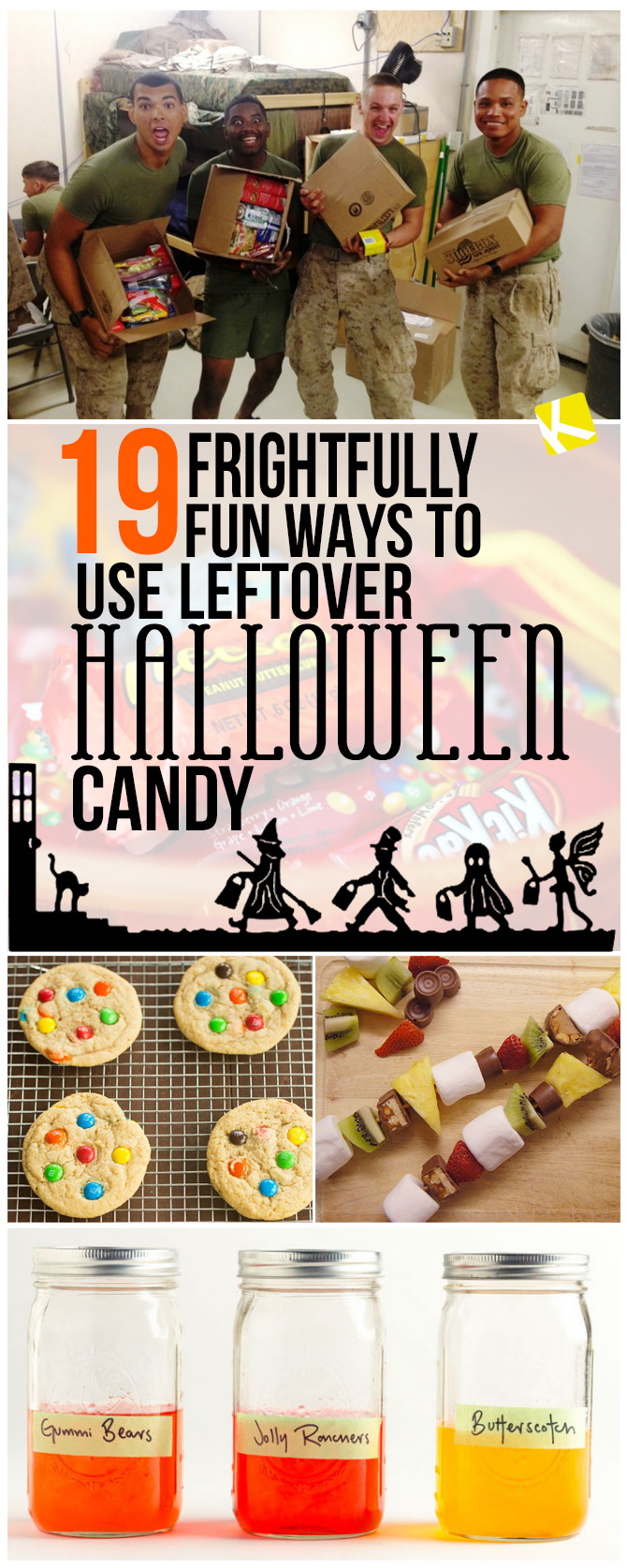 19 Frightfully Fun Ways to Use Leftover Halloween Candy