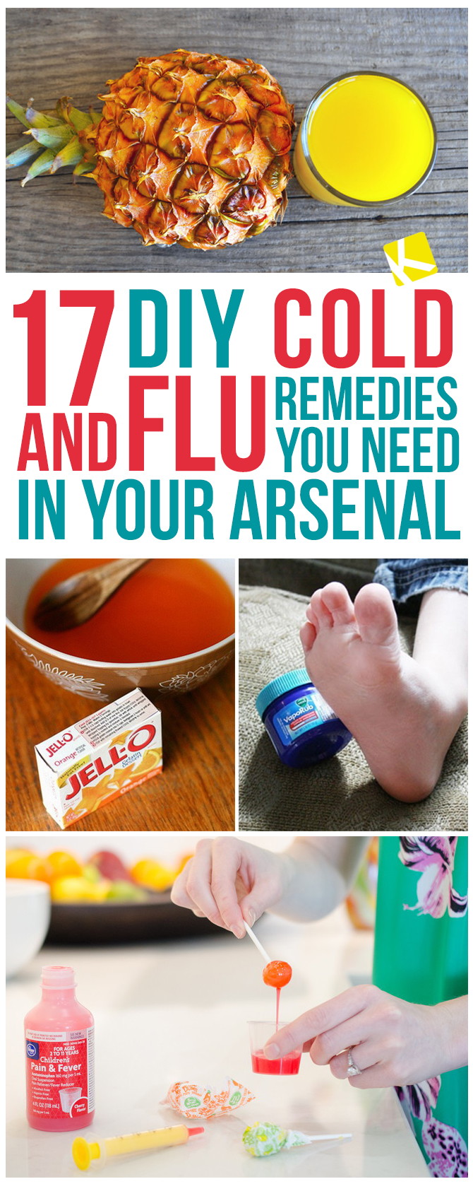 17 DIY Cold & Flu Remedies You Need in Your Arsenal