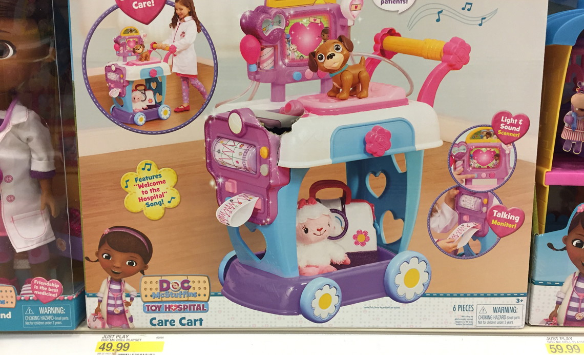 doc mcstuffins hospital care cart target