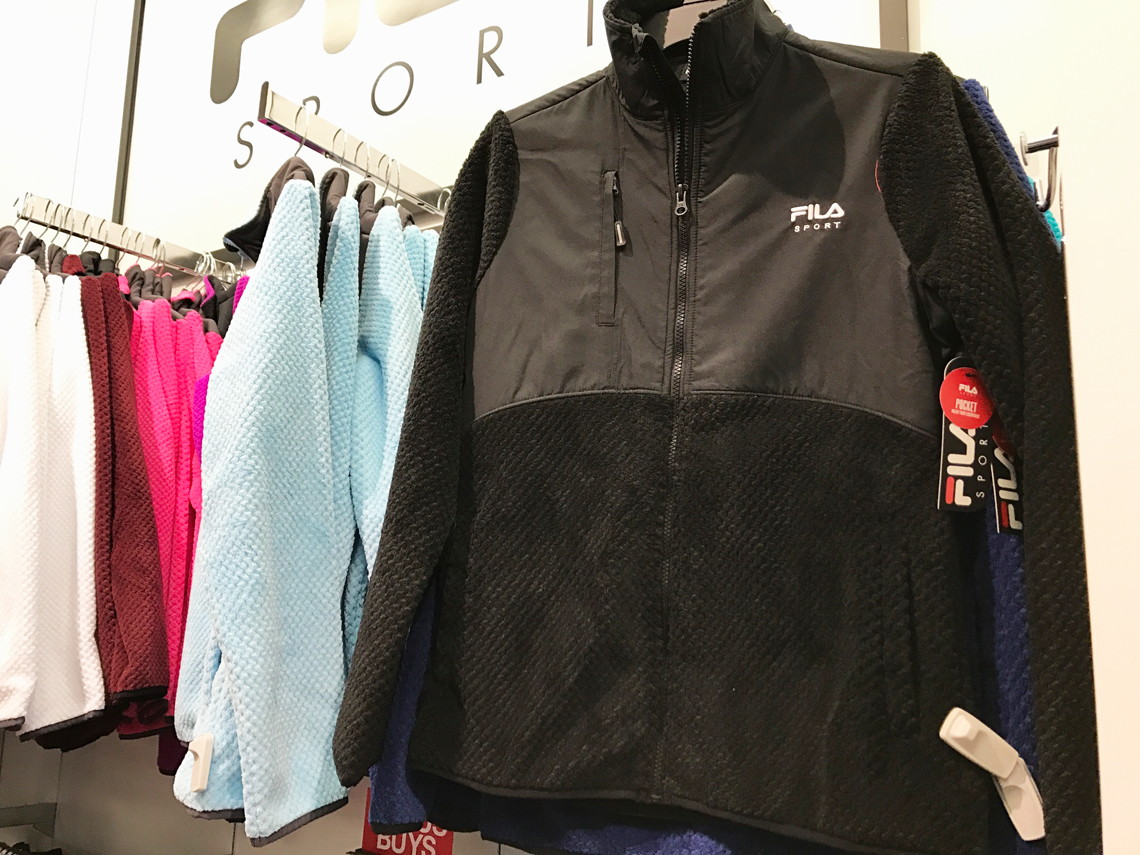 kohls fila fleece jacket