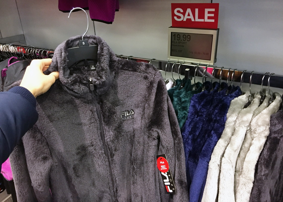 kohls fila fleece jacket