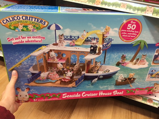 calico critters houseboat