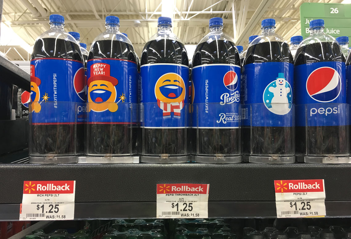Run Pepsi 2 Liters As Low As 0 37 At Walmart The Krazy