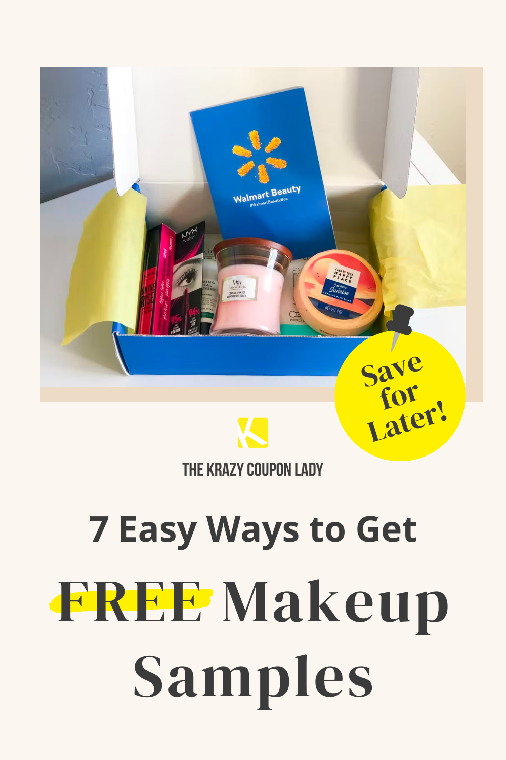 job selvfølgelig salat How to Get Free Makeup Samples - The Krazy Coupon Lady