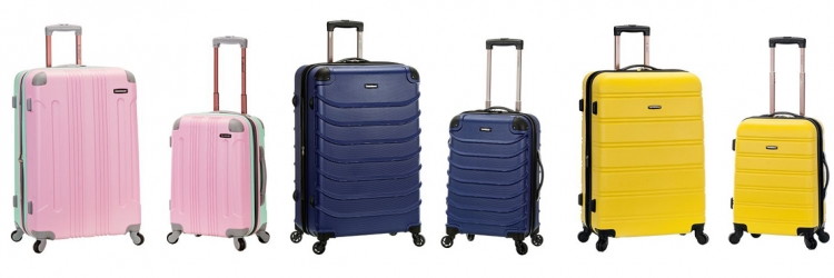 Rockland 2 Pc Hardside Spinner Luggage Only 114 39 Shipped At 1 Rockland 2 Piece Hardside Spinner Luggage Set Reg 329 99 213