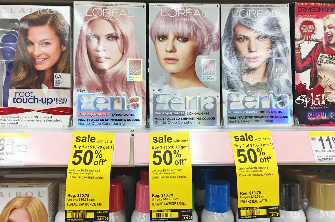 LOreal Feria Hair Color As Low As 062 At Walgreens The