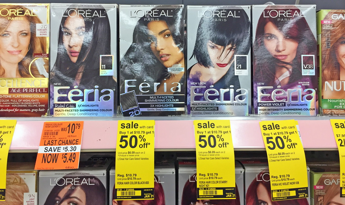 L'Oreal Feria Hair Color, as Low as $0.62 at Walgreens! - The Krazy Coupon Lady