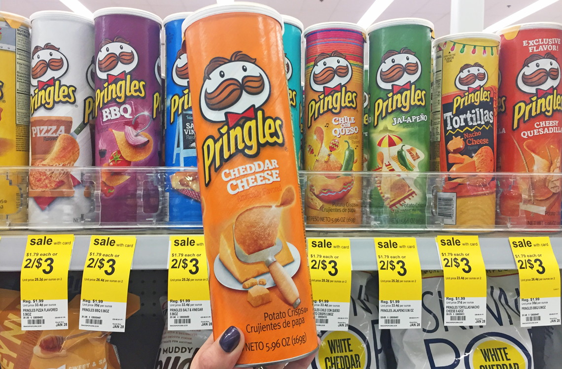 Pringles Cans, Only $1.00 at Walgreens! - The Krazy Coupon Lady