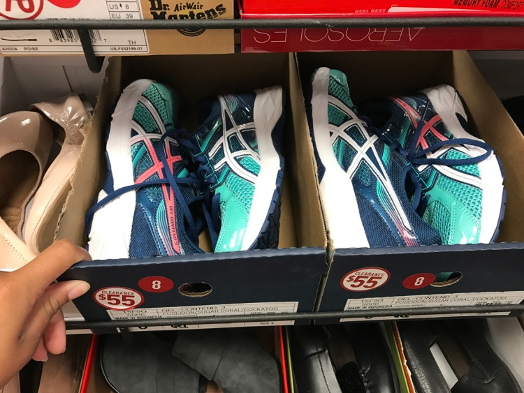 asics famous footwear