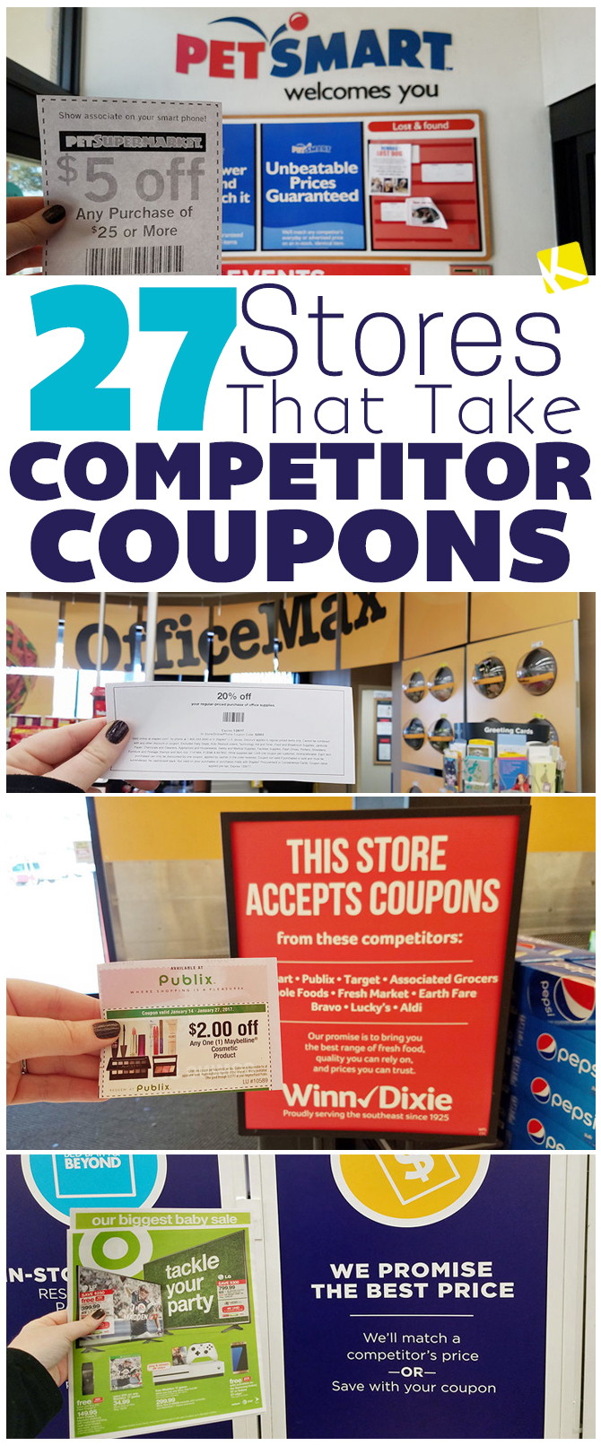 26 Stores That Take Competitor Coupons - The Krazy Coupon Lady