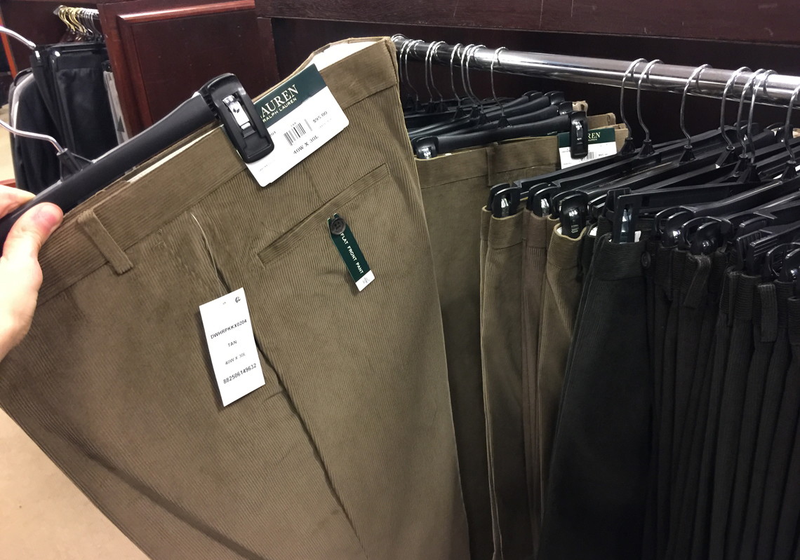 macy's ralph lauren corduroy pants