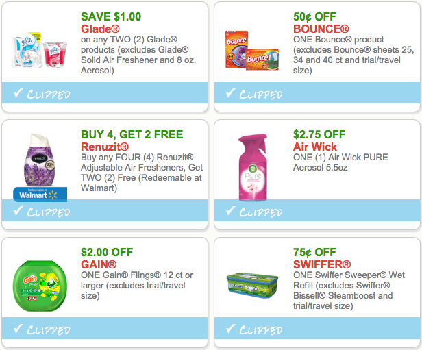 Household coupons household coupons