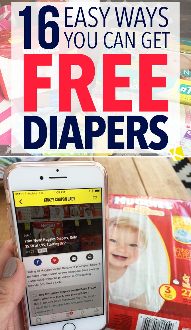 places to get free diapers