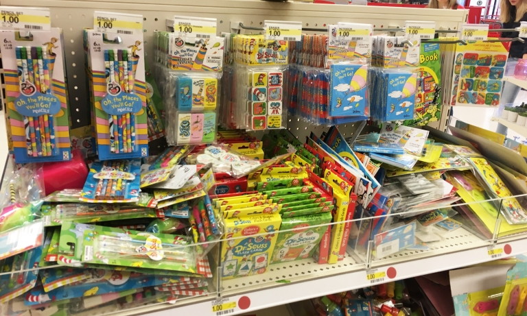 Dr. Seuss Flash Cards, Pencil Sets &amp; Sticker Books, Only 1.00 at
