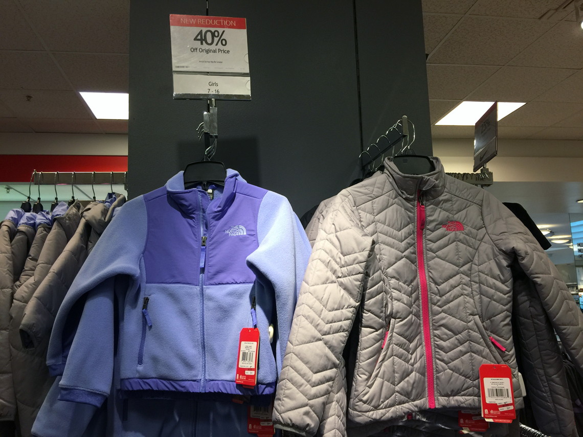 macy's toddler north face jackets