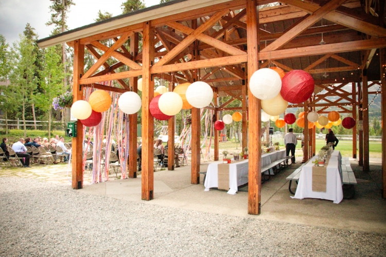 Consider a public, state, or national park for your wedding and reception.