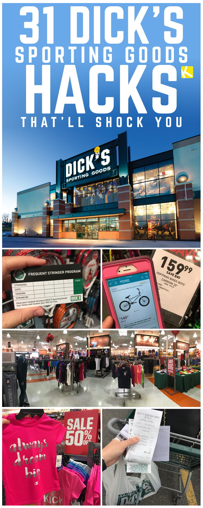 31 DICK'S Sporting Goods Hacks That'll Shock You