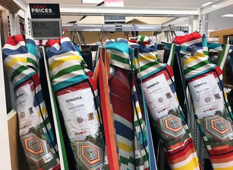 Sonoma Patio Umbrella As Low 33 99 At Kohl S The Krazy 1 Sonoma Goods For Life Market Patio Umbrella Reg 129 99 39 Use Unique Sms Code To Get 15 Off Your Entire Purchase