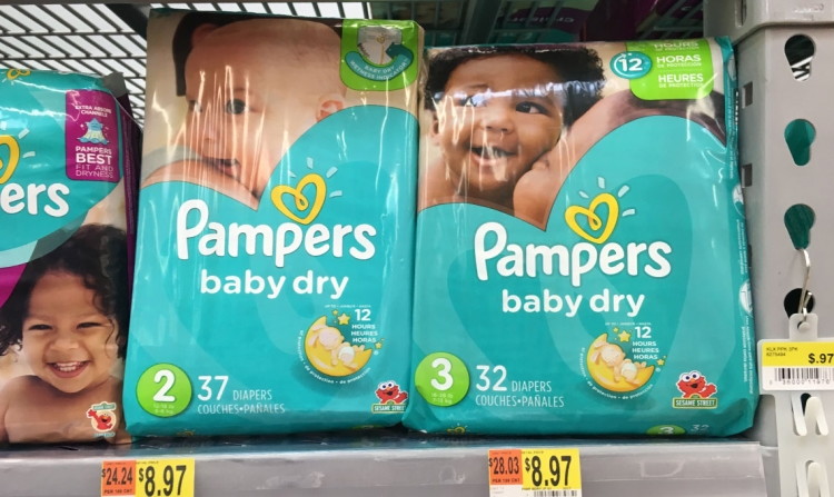 coupons for pampers at walmart