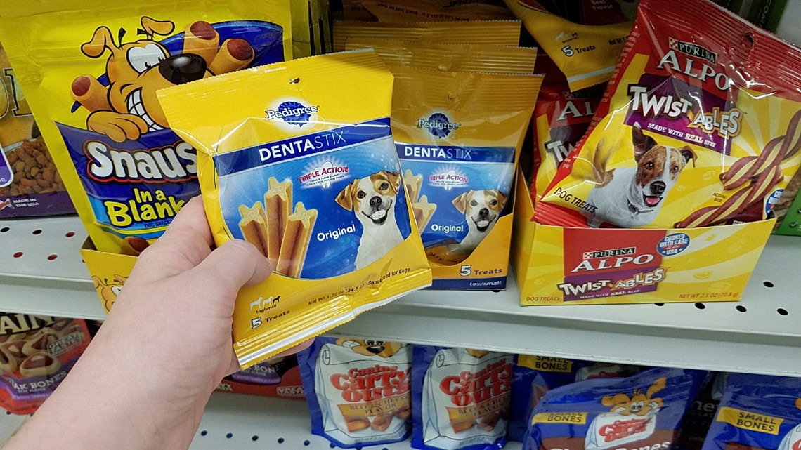 dollar store dog treats