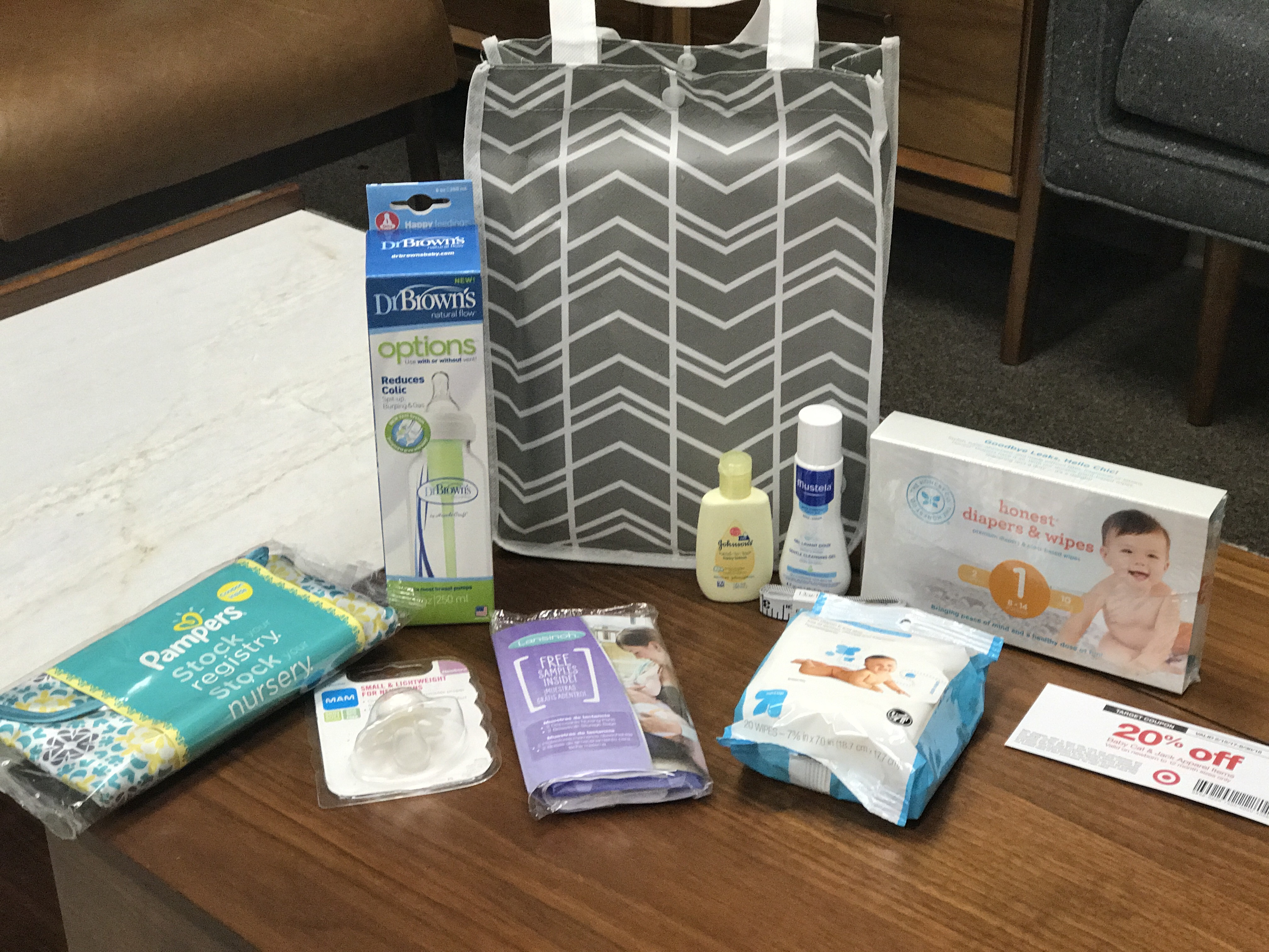 target baby gift box