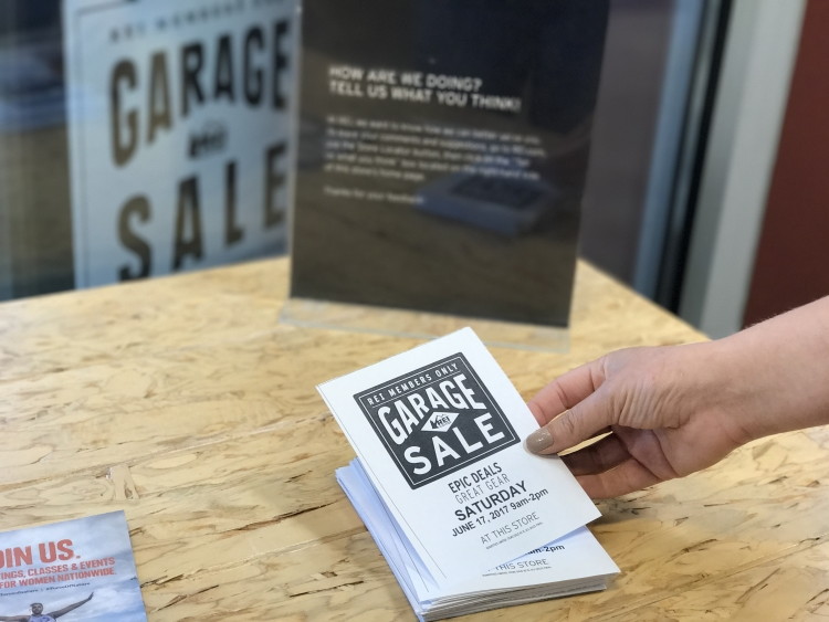 Rei Garage Sale This Saturday Members Only The Krazy Coupon Lady