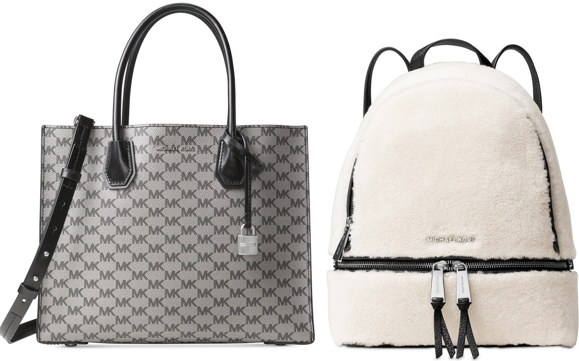 michael kors denim bag macys